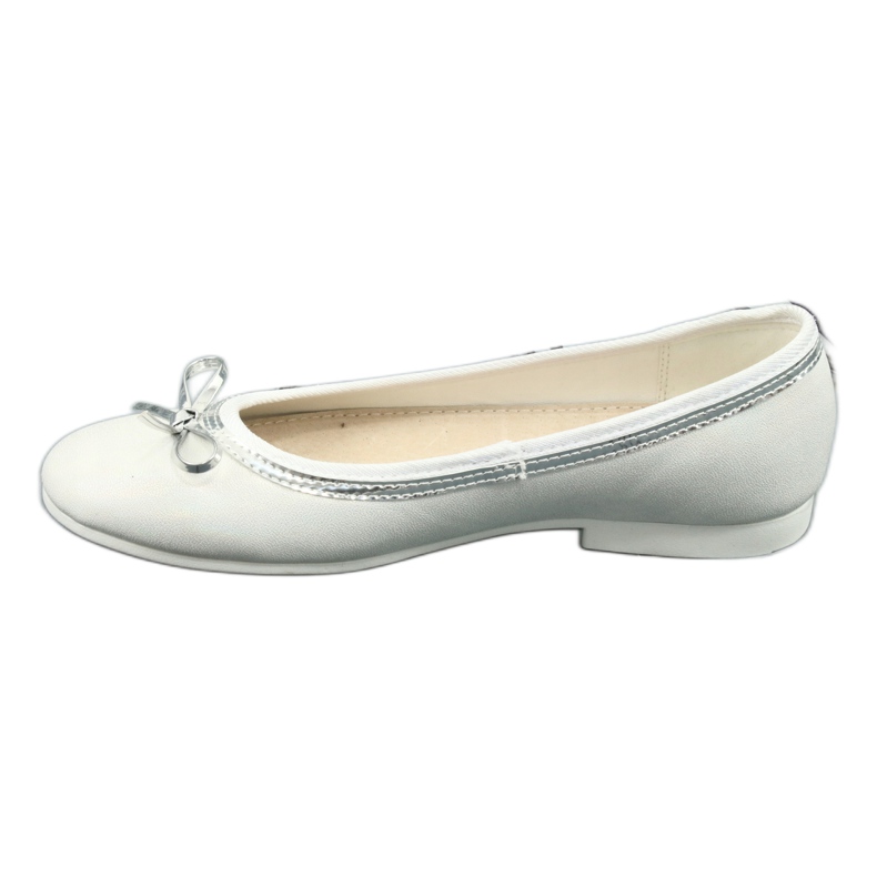 Ballerinas mit Schleife weiße Perle American Club GC29 / 19 mehrfarbig 1