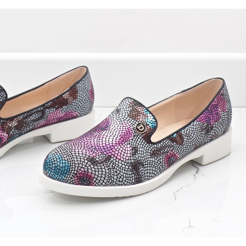 Klassische schwarze florale Jazzschuhe ZQ630-1 mehrfarbig 1