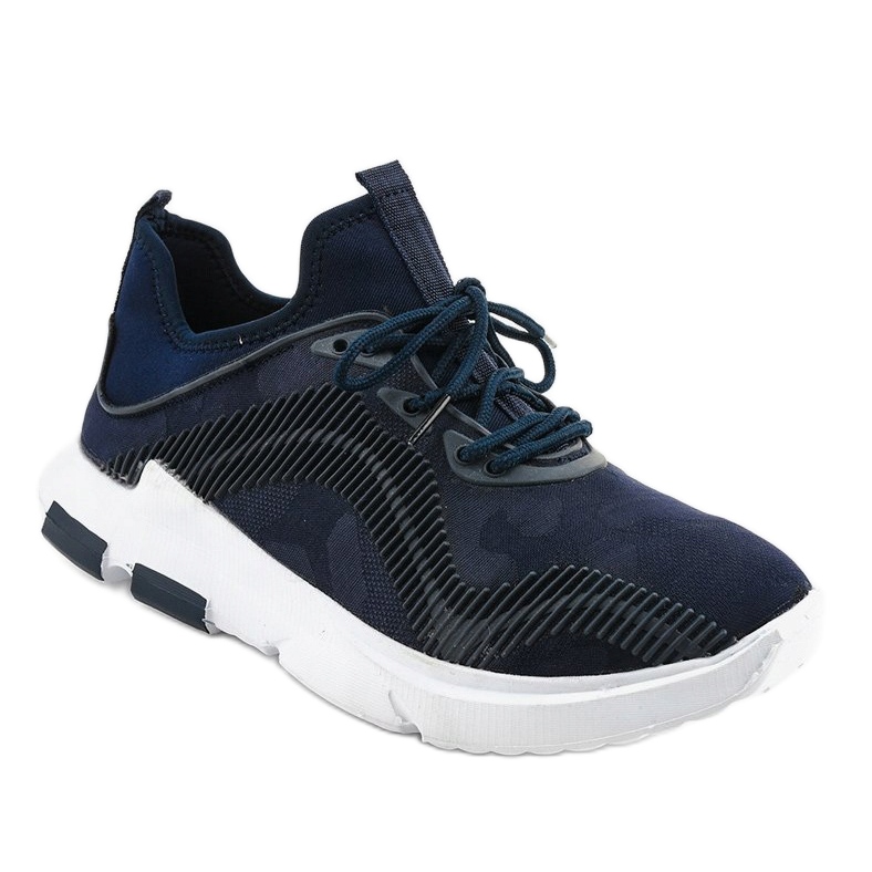 Herren marineblaue Sportschuhe LF21-2 1