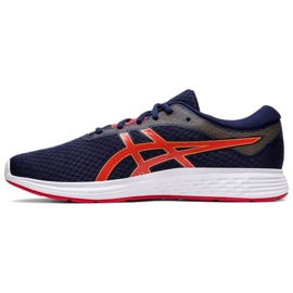 Asics Patriot 11 M 1011A568-402 Herrenschuhe rot navy blau 1
