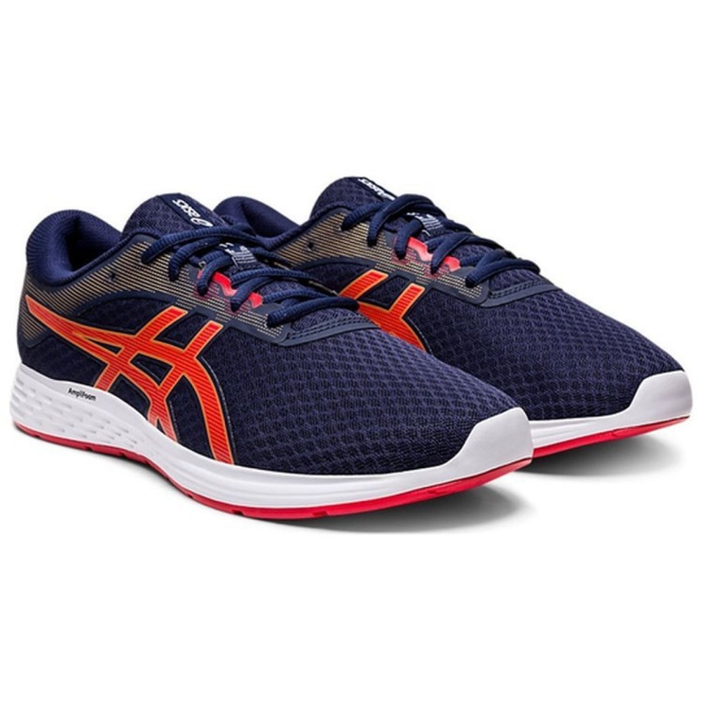 Asics Patriot 11 M 1011A568-402 Herrenschuhe rot marineblau 2