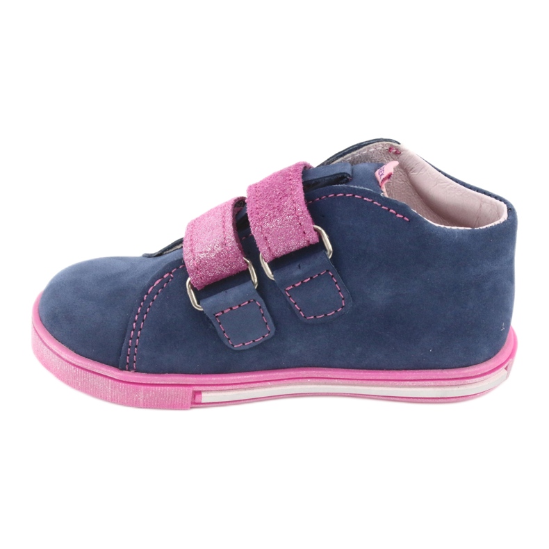 Mazurek 264 Motor -navy/rosa Schmetterlingsstiefel blau 2
