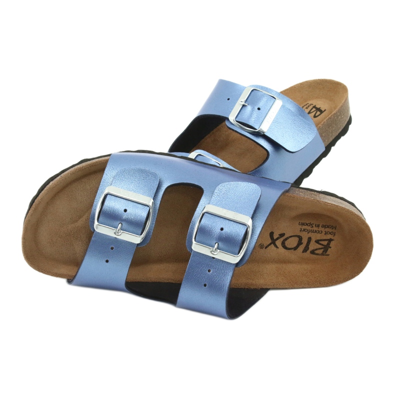 Medizinische Hausschuhe IZZI, BIOX Alex blau 5