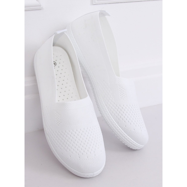 NB338P Weiße Mesh-Sneaker 1