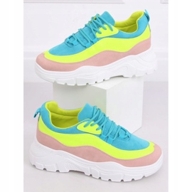 Mehrfarbige Sportschuhe 902-3 Rosa 1