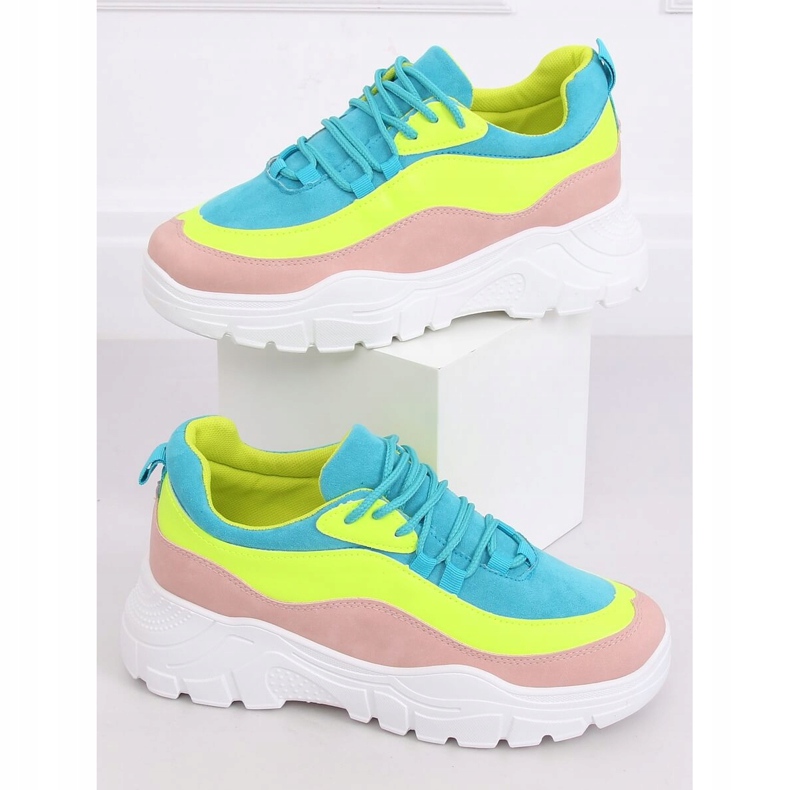 Mehrfarbige Sportschuhe 902-3 Rosa 1