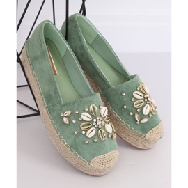 Grüne Espadrilles JH96P Grün 1