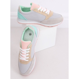 Mehrfarbige BL191P Graue Sportschuhe 1