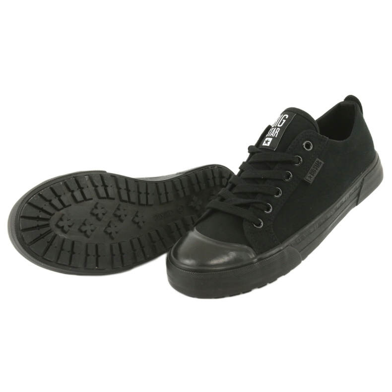 Big Star FF274A080 Damen Black Sneakers Black Sneakers schwarz 4