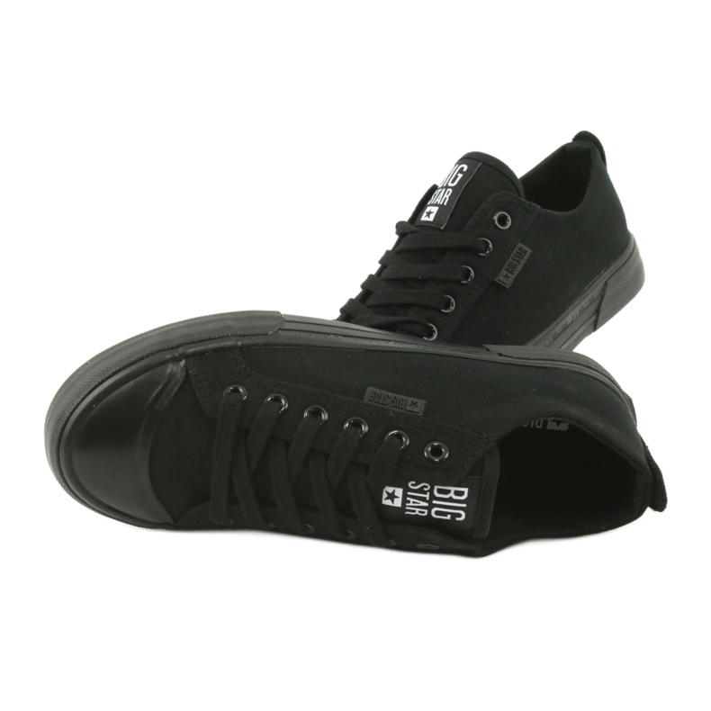 Big Star FF274A080 Damen Black Sneakers Black Sneakers schwarz 5