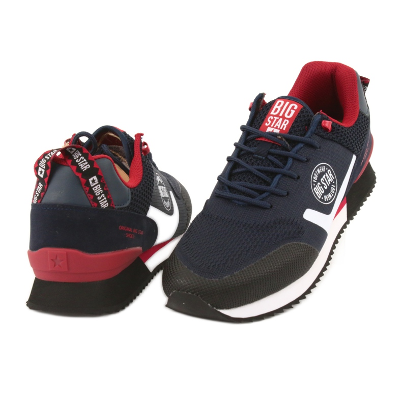 Big Star FF 174205 Sportschuhe weiß rot navy blau 4