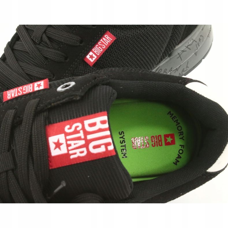 Big Star FF 174207 Sportschuhe weiß schwarz 4