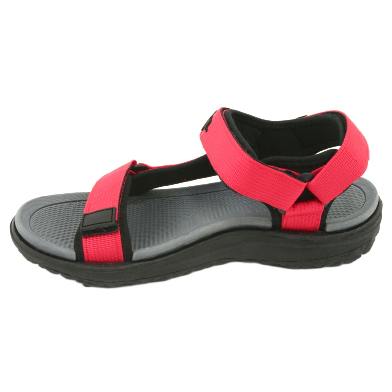 Sandalen mit Schaumstoffeinsatz Lee Cooper LCW-20-34-014 schwarz rot 2