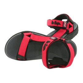 Sandalen mit Schaumstoffeinsatz Lee Cooper LCW-20-34-014 schwarz rot 5