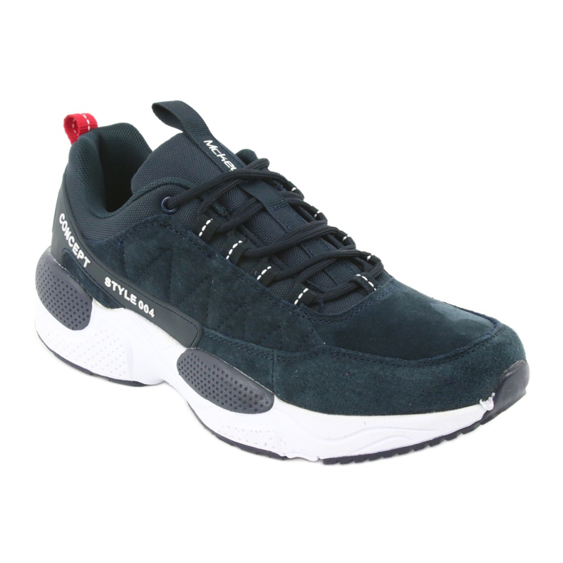 McKey MSP1464 Wildleder-Sportschuhe navy blau 1