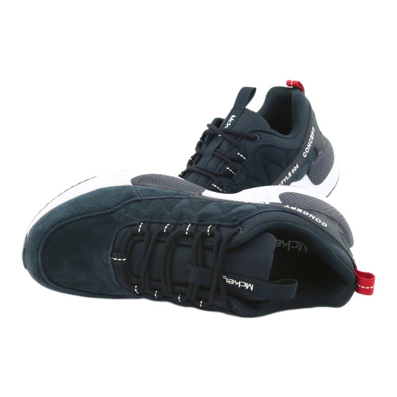 McKey MSP1464 Wildleder-Sportschuhe navy blau 6