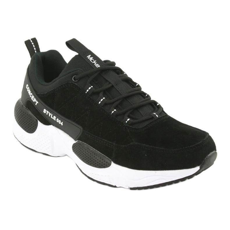McKey MSP1464 Wildleder-Sportschuhe schwarz 1