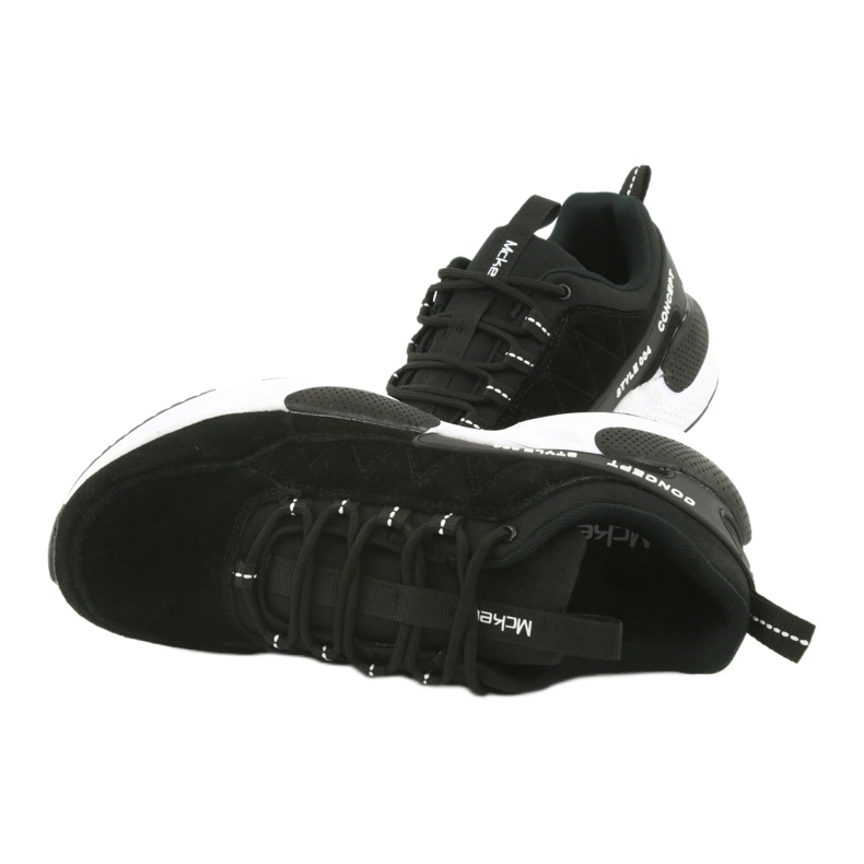 McKey MSP1464 Wildleder-Sportschuhe schwarz 6
