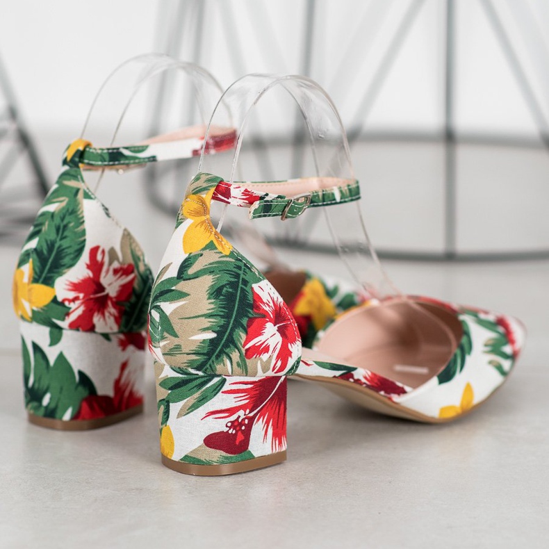 Seastar Bequeme Pumps auf einer Säule mehrfarbig 2