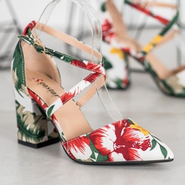Seastar Lässige Pumps mit Blumen mehrfarbig 1