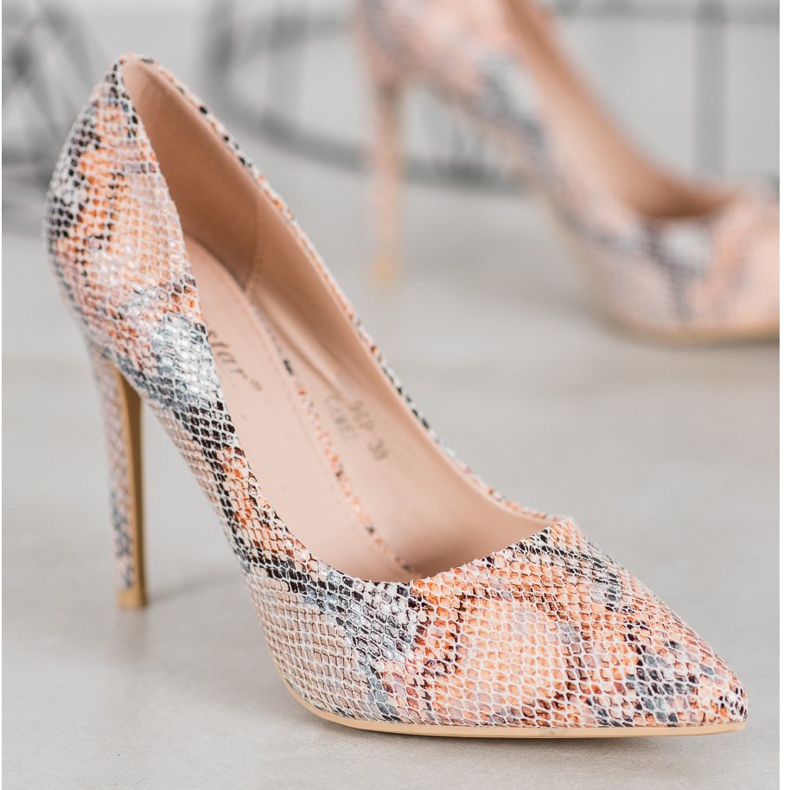 Seastar Nieten mit Leopardenmuster mehrfarbig 1