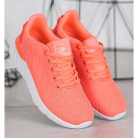 Ax Boxing Leichte durchbrochene Sportschuhe orange 2