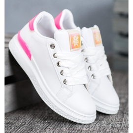 SHELOVET Bo-511w / rosa weiß 2