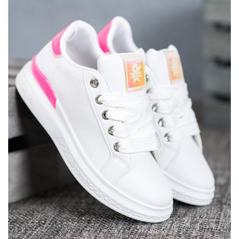 SHELOVET Bo-511w / rosa weiß 2