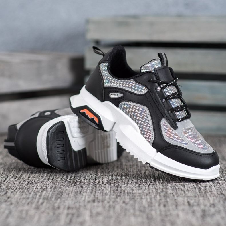 SHELOVET Sportschuhe auf der Plattform schwarz mehrfarbig 1