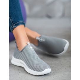 SHELOVET Sportschuhe zum Hineinschlüpfen grau 2