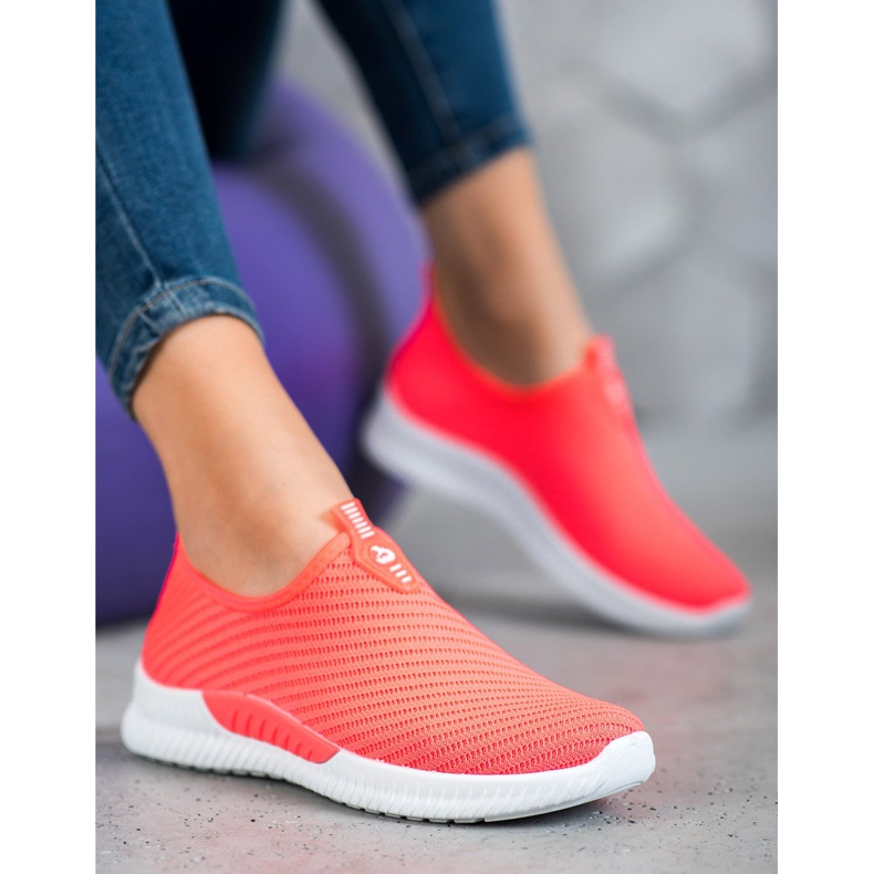 SHELOVET Sportschuhe zum Hineinschlüpfen rosa 1