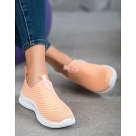 SHELOVET Sportschuhe zum Hineinschlüpfen orange 2