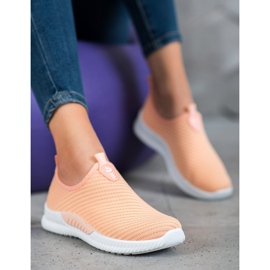 SHELOVET Sportschuhe zum Hineinschlüpfen orange 1