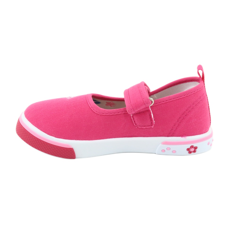 Atletico Butterfly Ballerinas mit Lederdecksohle rosa 2