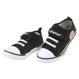 Sneakers mit Ledereinsatz Atletico BSM029 schwarz 3