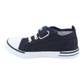 Sneakers mit Ledereinsatz Atletico BSM029 navy blau 2