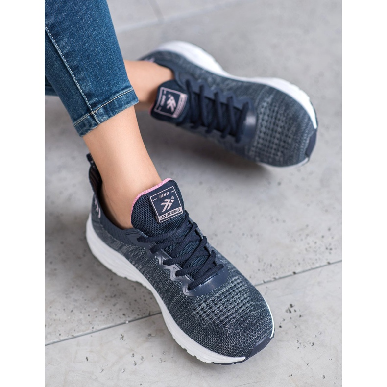 Ax Boxing Leichte Textilschuhe blau 1