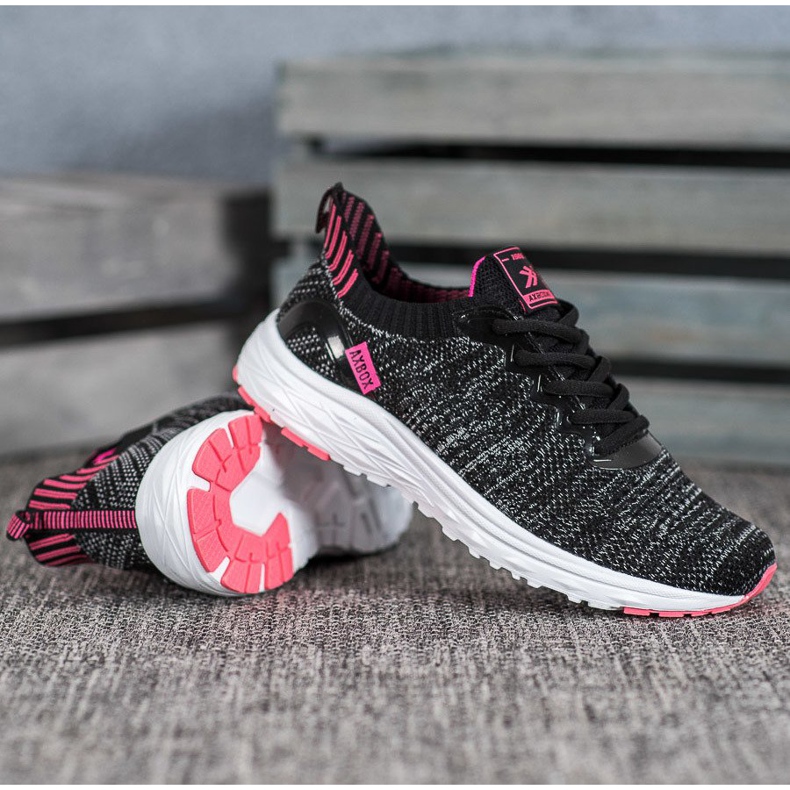 Ax Boxing Leichte Textilschuhe schwarz 1