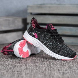 Ax Boxing Leichte Textilschuhe schwarz 2