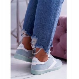 Blaue Damen Sportschuhe Big Star DD274301 1