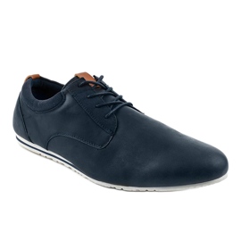 Marineblaue Herren Freizeitschuhe 55383 1
