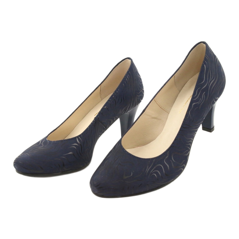 Gregors 689 Pumps für Damen in Marineblau 3
