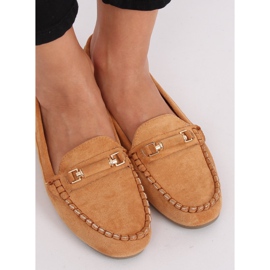 Damenslipper camel 22-7 Camel braun 1