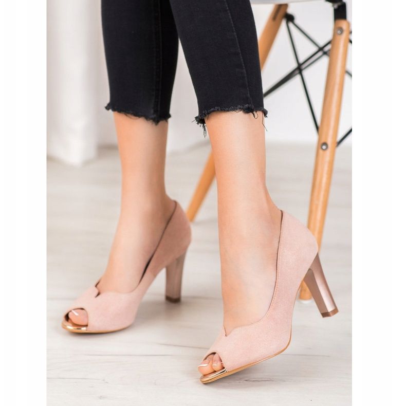 Offene VINCEZA Pumps rosa 2