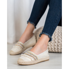 RTX WALK Bequeme Espadrilles mit Ornamenten beige 1