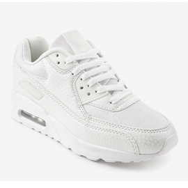 Weiße Sportschuhe Turnschuhe FXZ81-3 1