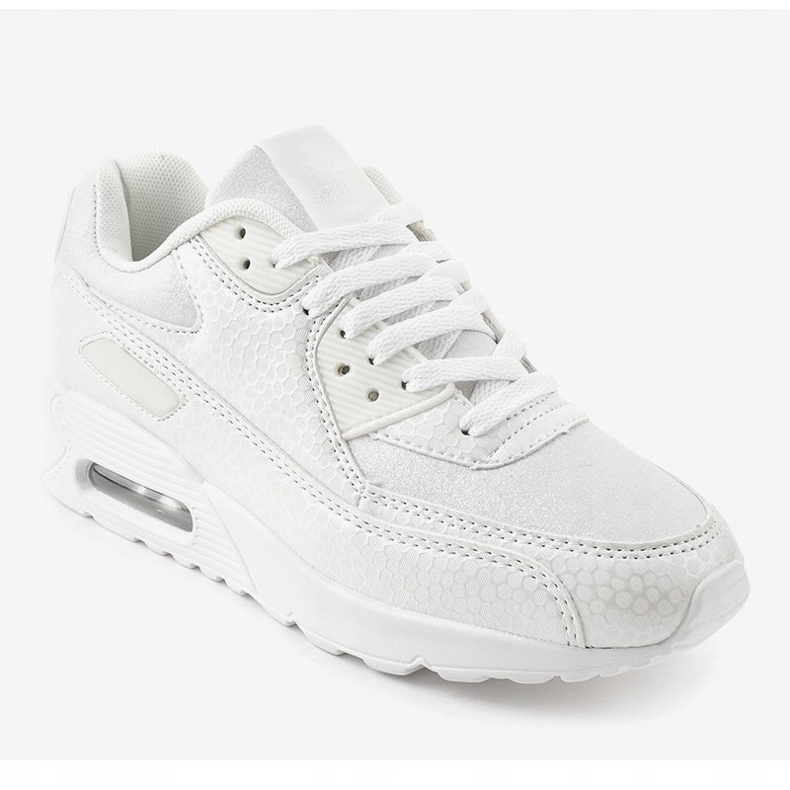 Weiße Sportschuhe Turnschuhe FXZ81-3 1