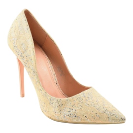 Rosa klassische Absätze GH-2510 mehrfarbig 1