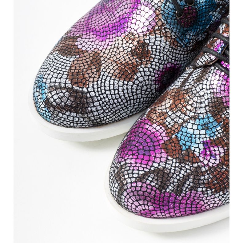 Klassische schwarze florale Jazzschuhe ZG629-1 2