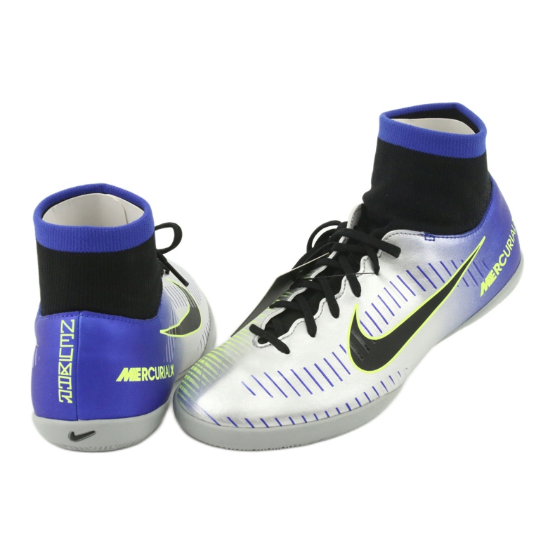 Hallenschuhe Nike Mercurial Victory 6 Df Njr Ic Jr 921491-407 silber- 4